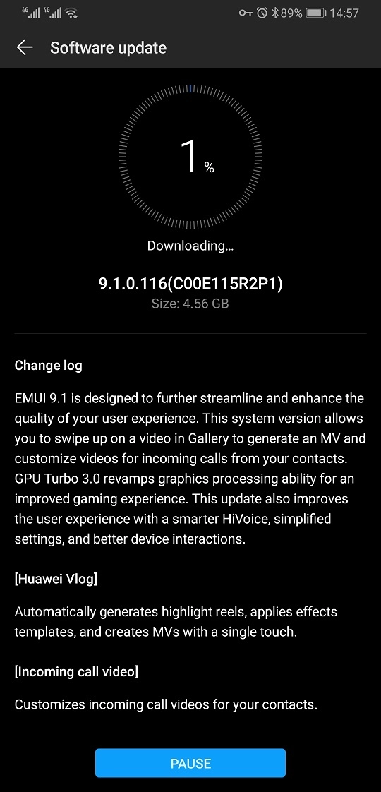 Huawei Mate 20 Pro and Mate 20 X (AL00) are receiving the stable EMUI 9.1  update | Android Central