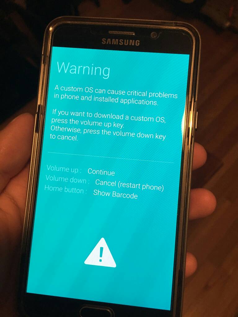 Weird boot screen | Android Central