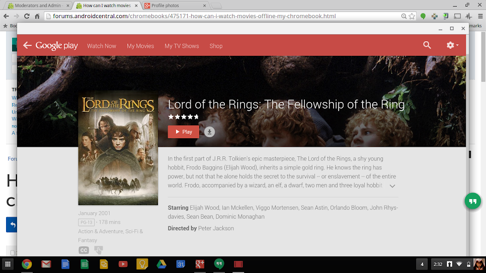 How can I watch movies offline on my chromebook? | Android Central