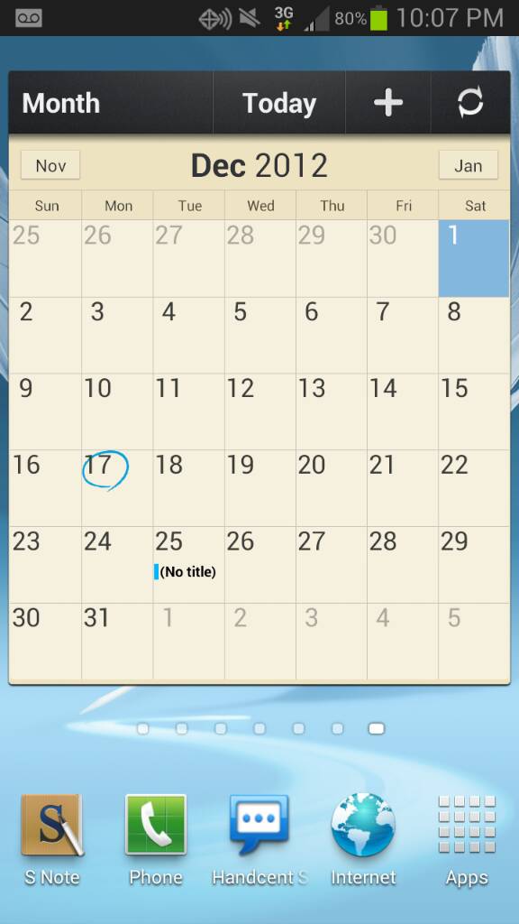 Mod] S Planner Calendar widget | Android Central
