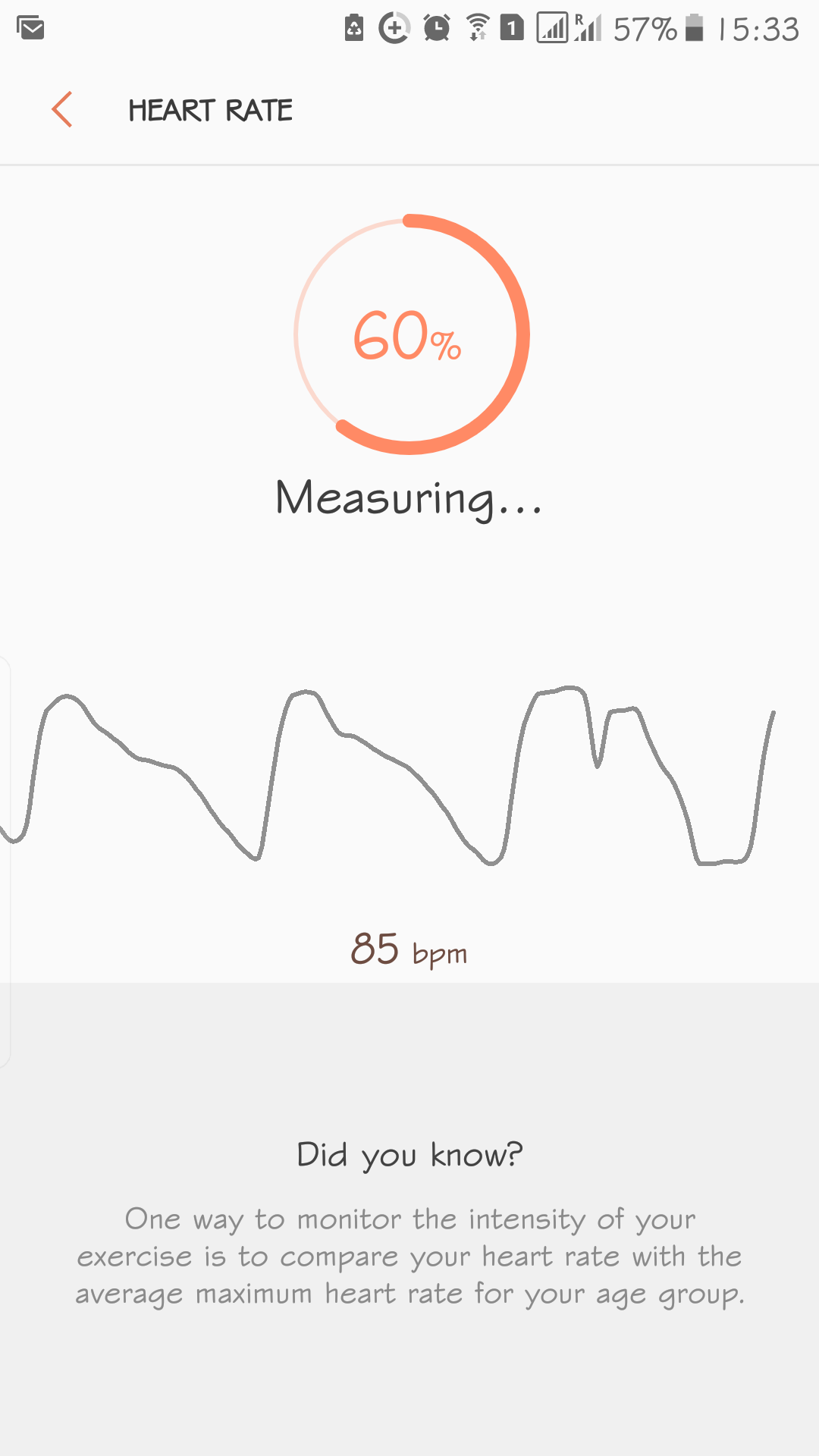 Heart rate monitor won't finish. | Android Central
