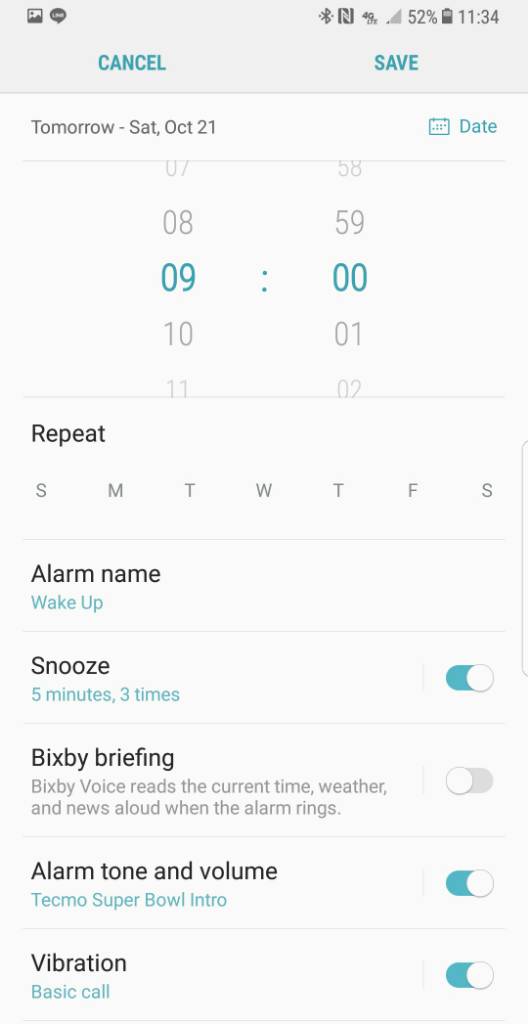 Bixby Briefing Alarm Clock?? | Android Central